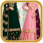 women party wear sharara dress android application logo